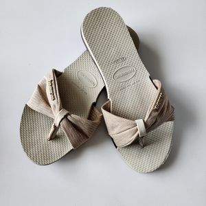 Havaianas Tropez flip flop size 6w